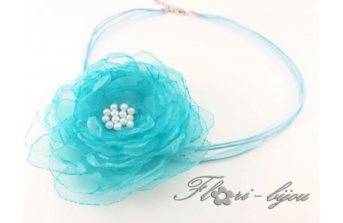 Колие Blue Flower